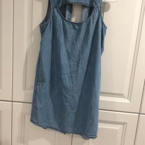 Denim dress